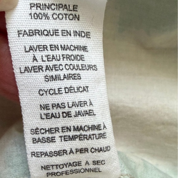 Ulla Johnson Valentina midi-length sundress 100% cotton shibori-inspired W/ belt - Picture 14 of 15